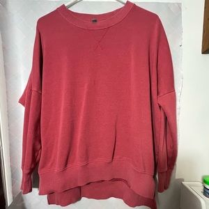 Aeri xs(fits like a medium) pink crew neck